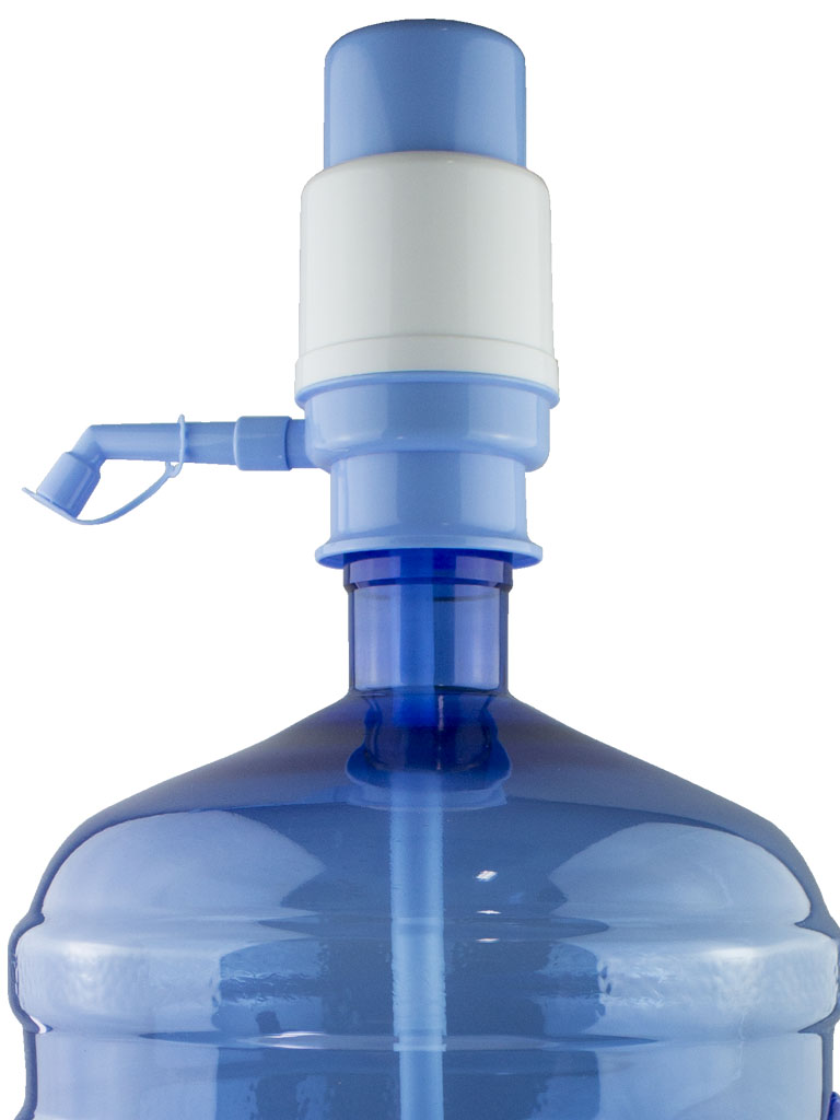 Pompe à eau pour les bonbonnes en PET de 12 à 20 litres avec un goulot de 55 mm sans utiliser de bouchon de 5 gallons.