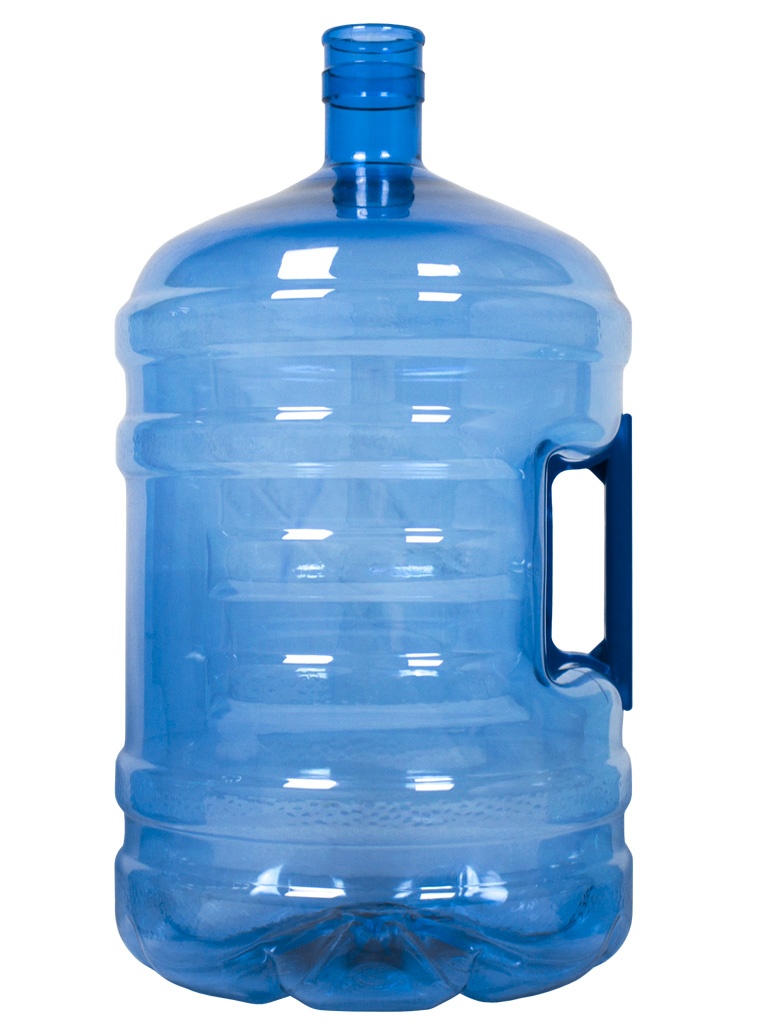 Bonbonne PET 18.9 litres bleu Bonbonnes et Bouchon - HODS