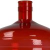 Botellón PET 18.9 litros Rojo. Garrafa para agua
