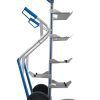 Manual trolley for 7 water bottles or carafes