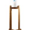 Dispensador Simple con stand de madera de suelo