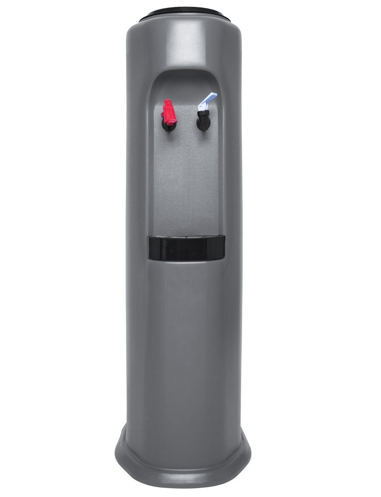 Water cooler Elegance One Grey for bottles or carafes