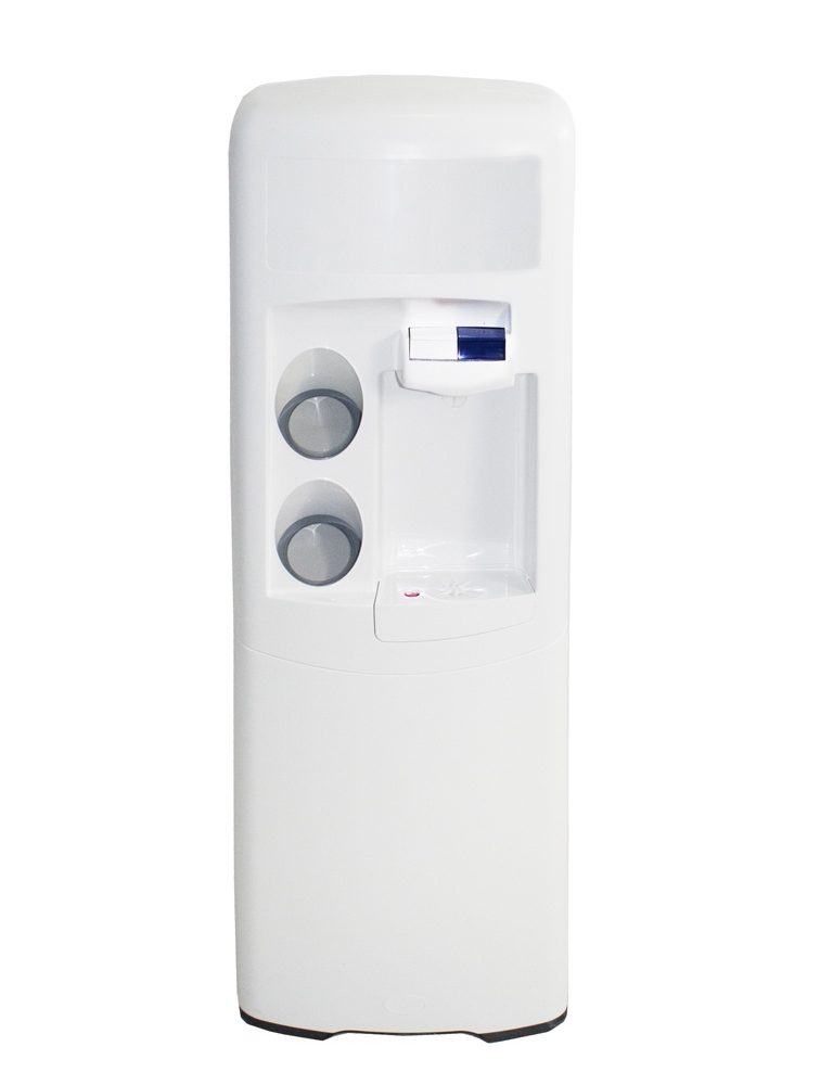 Dispensador de agua Emax de filtración POU Blanca Agua fría y natural