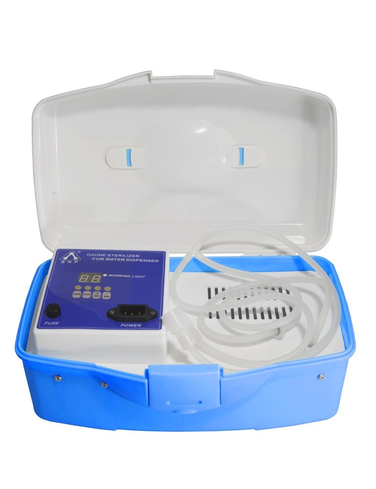 Ozone generator. Ozone sanitizer for water dispensers