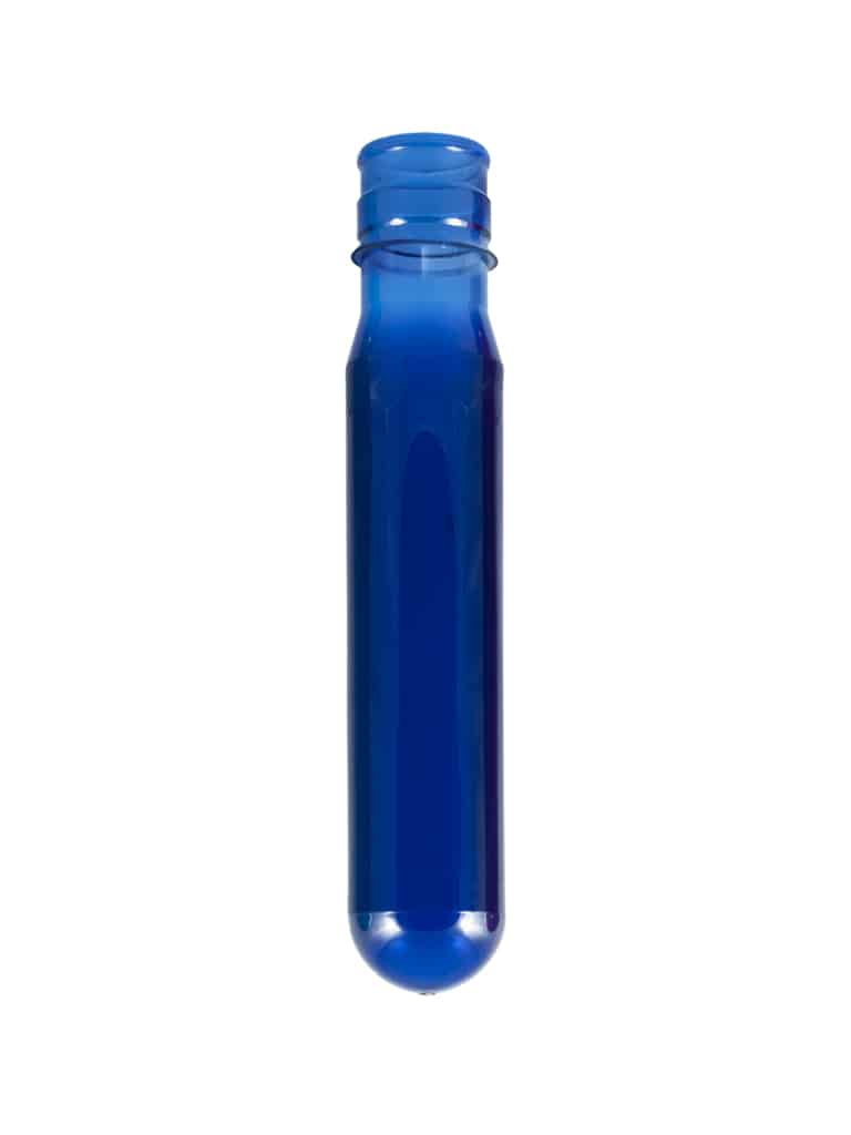 PET Preform 460g. Made of Bisphenol A free PET for blow moulding bottles for water bottling.