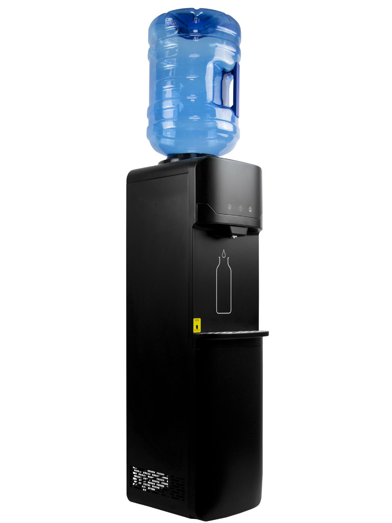 Bottled Water Hot/Cold Cooler - Black, Water Coolers