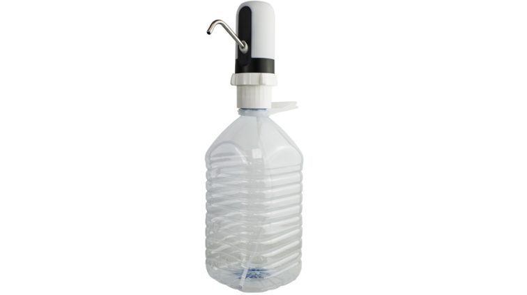 Adaptador para garrafas de supermercado de la bomba automática