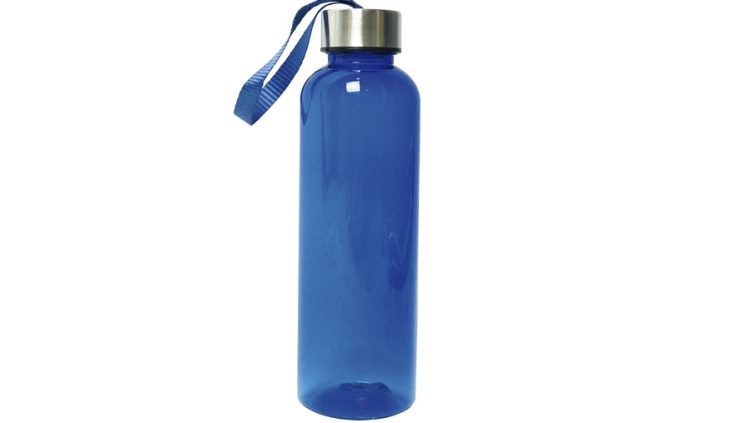 Garrafa de 500ml de tritan azul