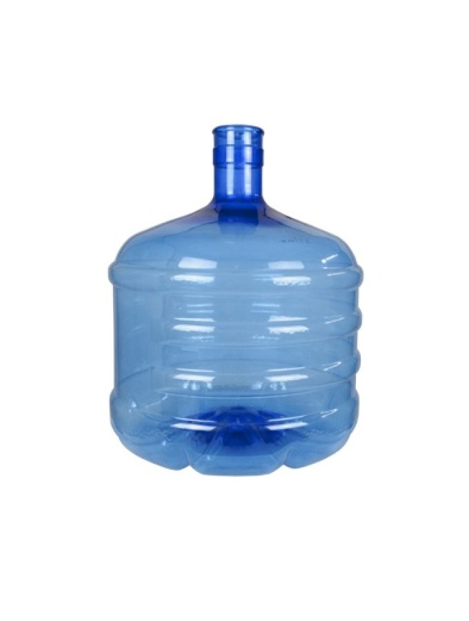 قارورة بلاستيك 12 لتر أزرق. دورق للمياه