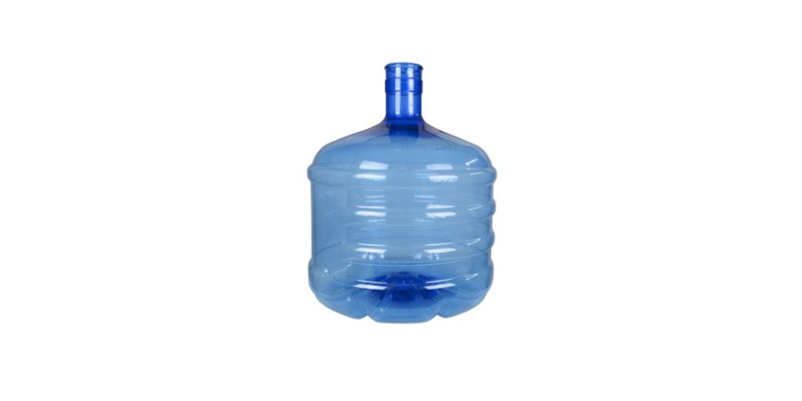 PET bottle 12 litres Blue. Water bottle