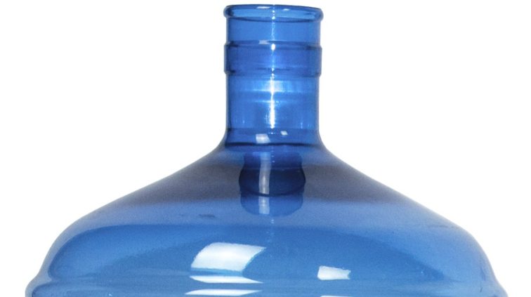 Garrafa PET de 20 litros Azul. Garrafão de água