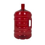 زجاجة بلاستيكية 20 لتر لون أحمر. دورق للمياه