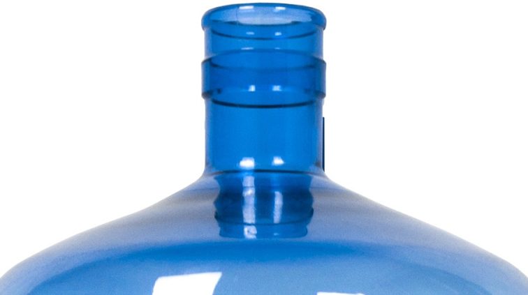 Garrafa PET de 18,9 litros Azul. Garrafão de água