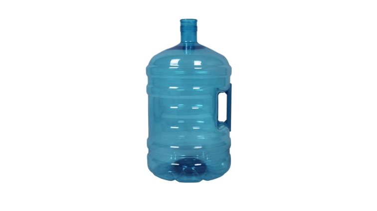 PET bottle 18.9 litres Turquoise. Water bottle