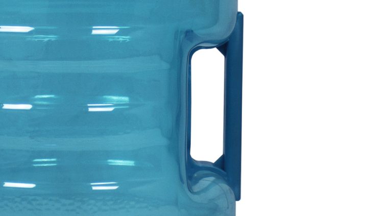 PET bottle 18.9 litres Turquoise. Water bottle