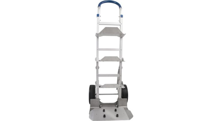 Manual trolley for 5 water bottles or carafes