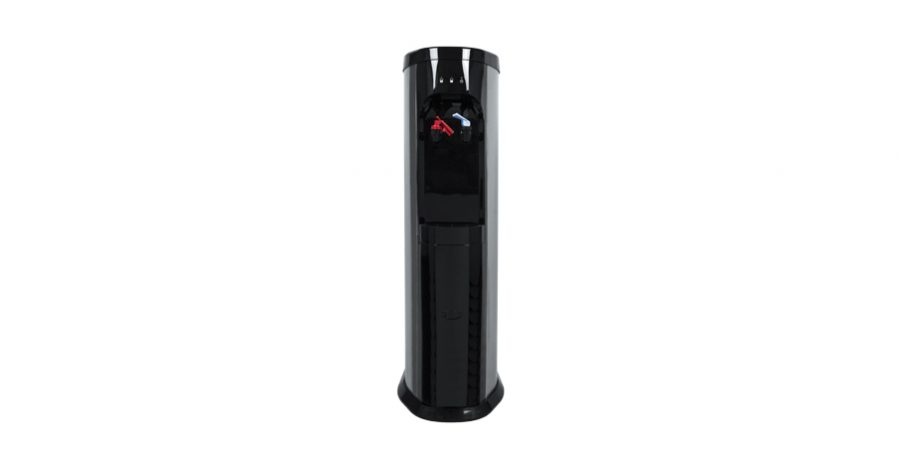 Fuente de agua de filtración Elegance POU negra