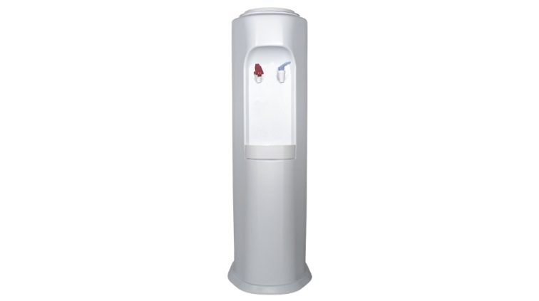 Elegance One White water cooler for bottles or carafes