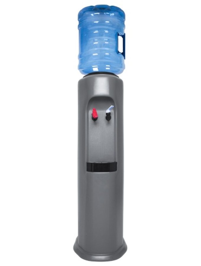 Distribuidor de água Elegance One Cinzento para garrafas ou garrafões