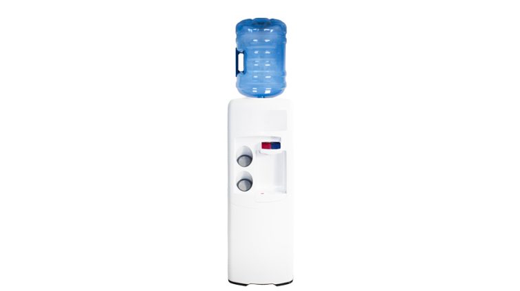 Dispensador de agua Emax de botellón Blanca Agua fría y caliente