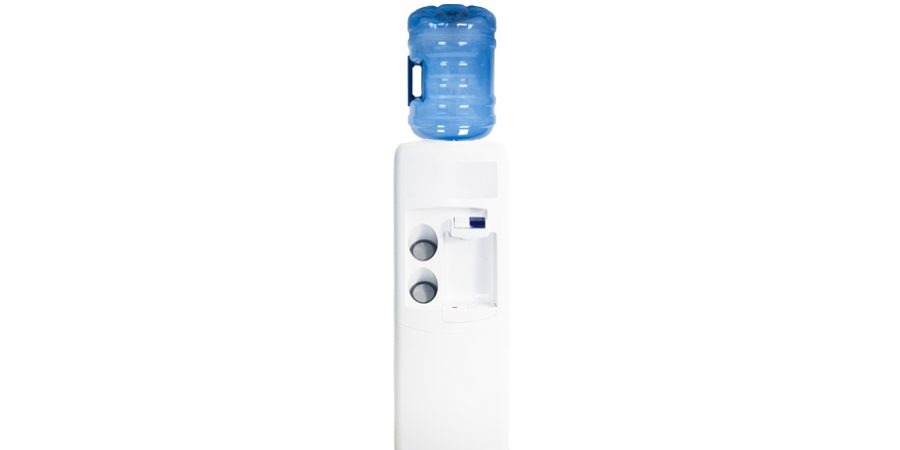 Dispensador de agua Emax de botellón Blanca Agua fría y natural