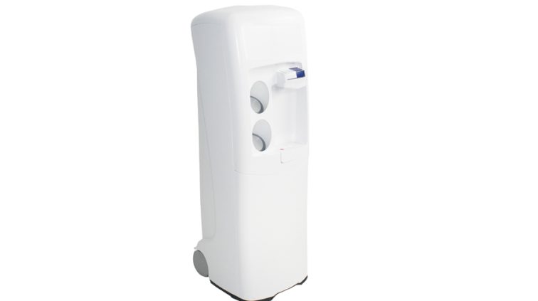 Dispensador de agua Emax de filtración POU Blanca Agua fría y natural