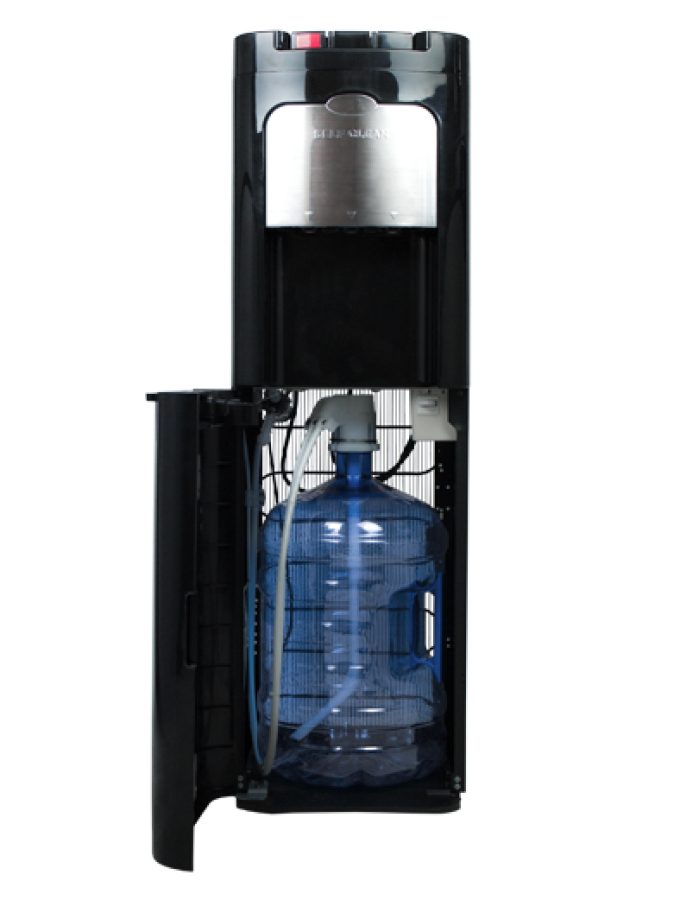 Evossé O3 Down Black water cooler for bottles or carafes