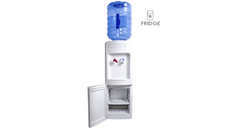 Le Plein water cooler with fridge