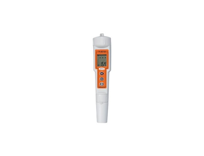 Medidor de pH y temperatura para agua