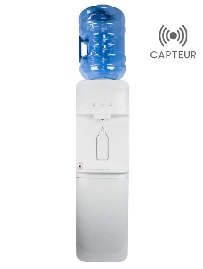 Fontaine d'eau Sensorem Up Blanche. Distributeur d'eau avec capteur