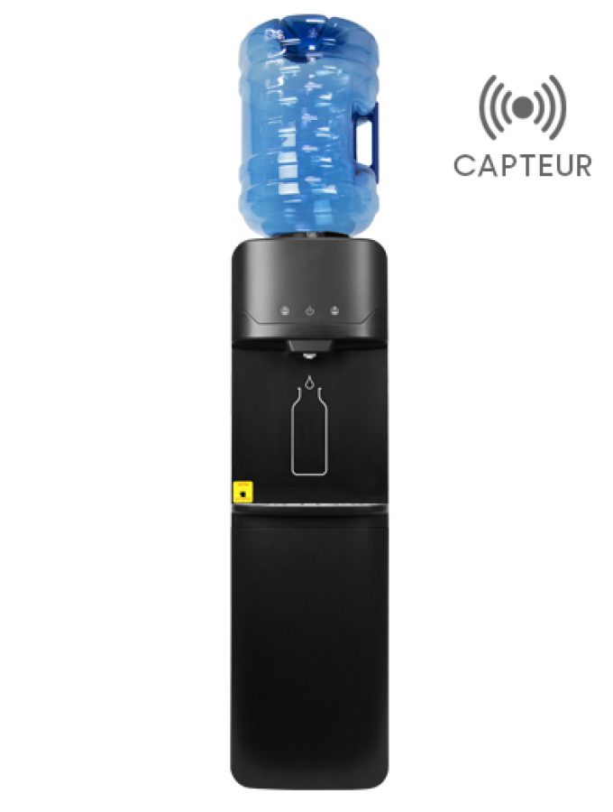 Fontaine d'eau Sensorem Up Noire. Distributeur d'eau avec capteur