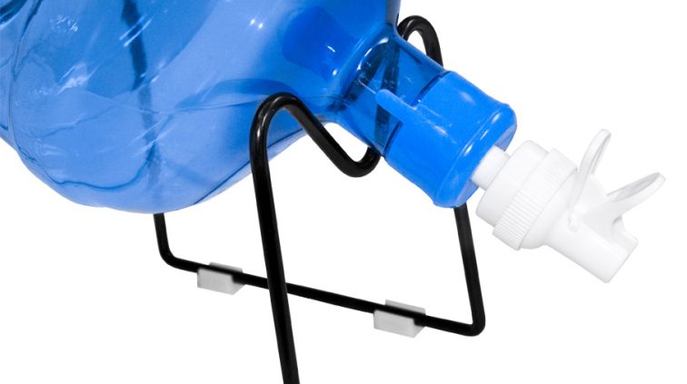 Robinet spigot pour bouteilles de 12 à 20 litres avec bouchon de 5 gallons