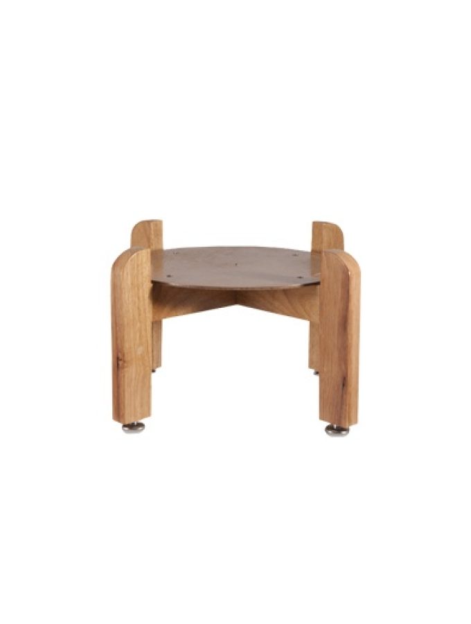 Support en bois sur table pour distributeur simple ou céramique