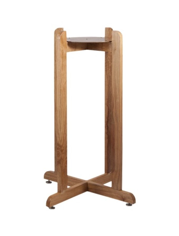 Wooden floor stand for single or ceramic dispenser