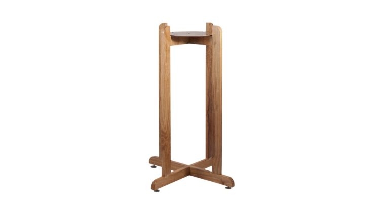 Wooden floor stand for single or ceramic dispenser