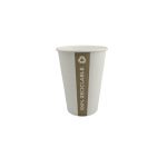 PE paper cup. Fully recyclable
