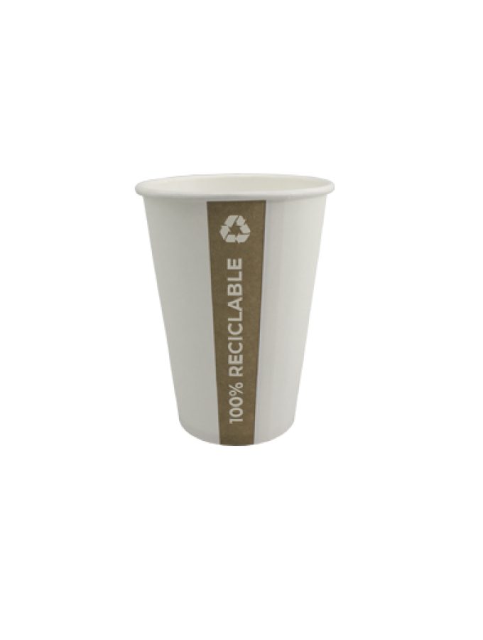 PE paper cup. Fully recyclable