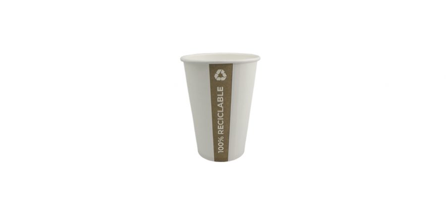 PE paper cup. Fully recyclable